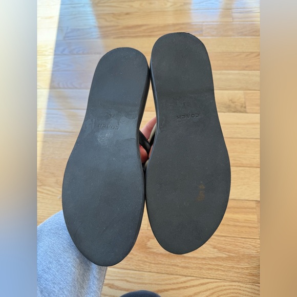 Coach Georgie Leather Sandal - Picture 2 of 5